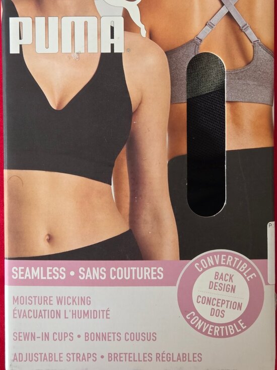 Puma Other - BRAND NEW, 2 PACK PUMA SPORTS BRAS, MEDIUM!!!
